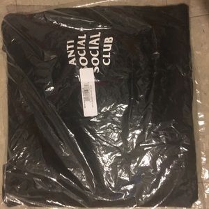 Antisocial social club mind games hoodie size (L)